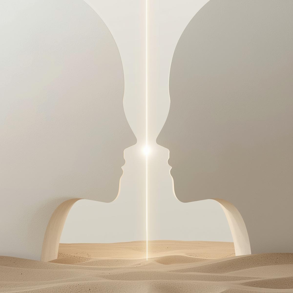 Illustration de la relation thérapeutique dans un cadre sécurisant