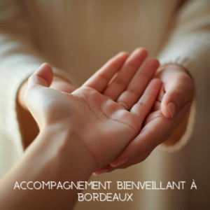 Deux mains qui se rejoignent, symbolisant soutien thérapeutique