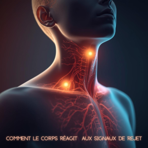 Illustration du corps réagissant au stress relationnel